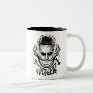 Suicide Squad Joker Smile Två-Tonad Mugg