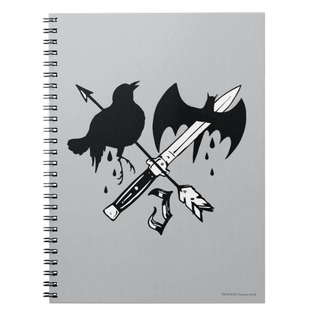 Suicide Squad | Joker-symbol Anteckningsbok (Framsidan)
