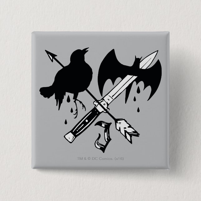 Suicide Squad | Joker-symbol Knapp (Framsida)