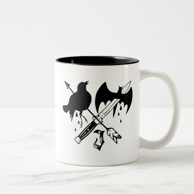 Suicide Squad | Joker-symbol Två-Tonad Mugg (Höger)