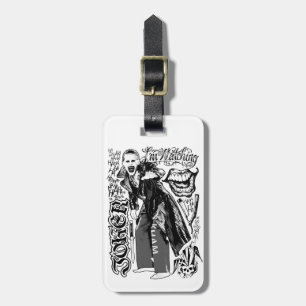 Suicide Squad Joker Typography Photo Bagagebricka