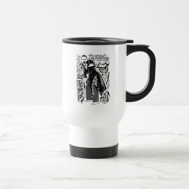 Suicide Squad | Joker Typography Photo Resemugg (Höger)
