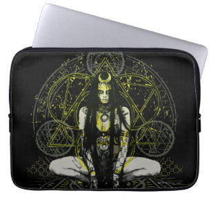Suicide Squad Kantress Magic Circles Laptop Fodral