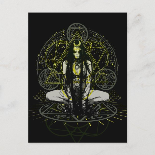 Suicide Squad | Kantress Magic Circles Vykort (Framsida)