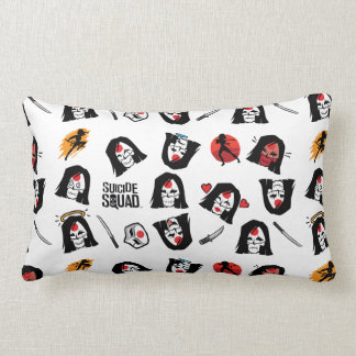 Suicide Squad | Katana Emoji Mönster Lumbarkudde