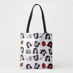Suicide Squad Katana Emoji Mönster Tygkasse