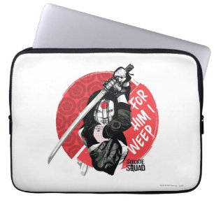 Suicide Squad Katana "För honom i Weep" Laptop Fodral