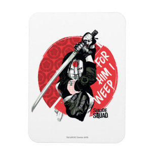 Suicide Squad Katana "För honom i Weep" Magnet