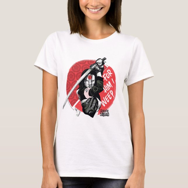 Suicide Squad | Katana "För honom i Weep" Tee (Framsida)