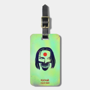 Suicide Squad   Katana Head Icon Bagagebricka