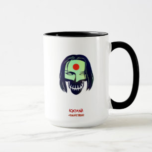 Suicide Squad   Katana Head Icon Mugg