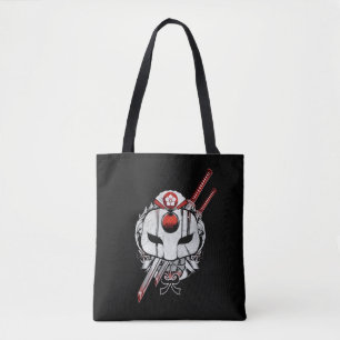 Suicide Squad Katana Mask & Swords Tattoo Art Tygkasse