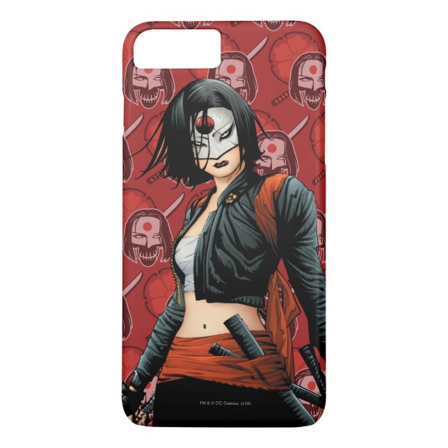 Suicide Squad | Katana Tecknad Bok Art Case-Mate iPhone Skal (Baksida)