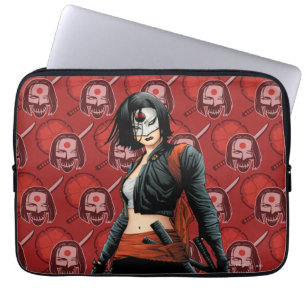 Suicide Squad Katana Tecknad Bok Art Laptop Sleeve