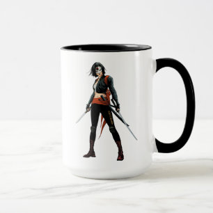 Suicide Squad   Katana Tecknad Bok Art Mugg