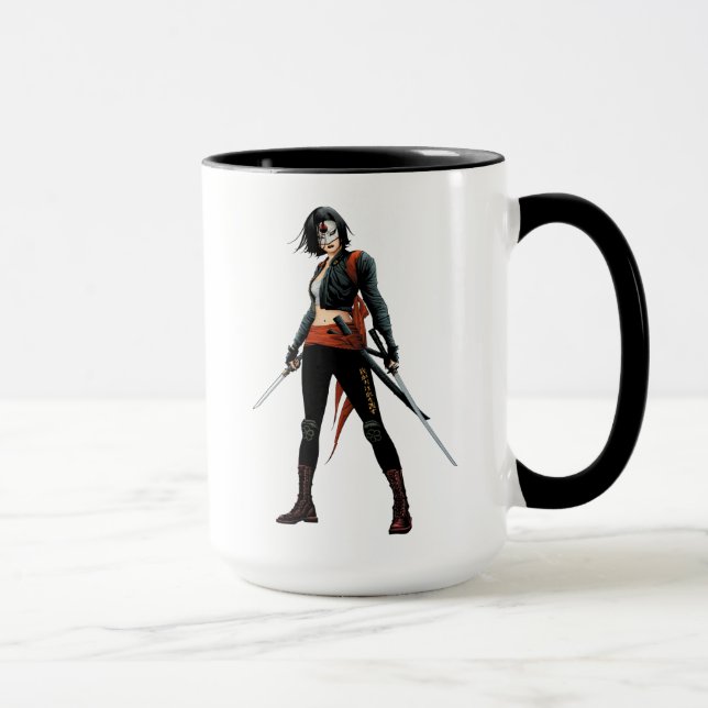 Suicide Squad | Katana Tecknad Bok Art Mugg (Höger)