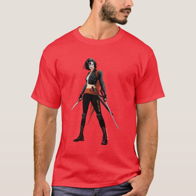 Suicide Squad | Katana Tecknad Bok Art Tee Shirt (Framsida)