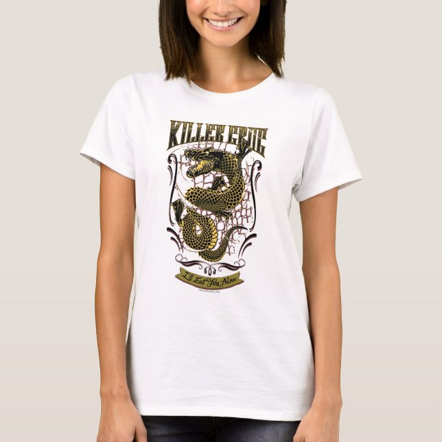 Suicide Squad | Killer Croc Tattoo T-shirt (Framsida)