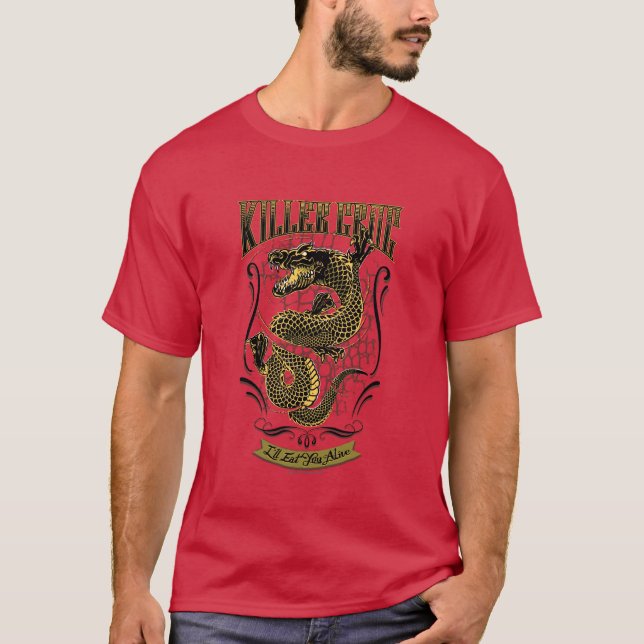 Suicide Squad | Killer Croc Tattoo Tee Shirt (Framsida)