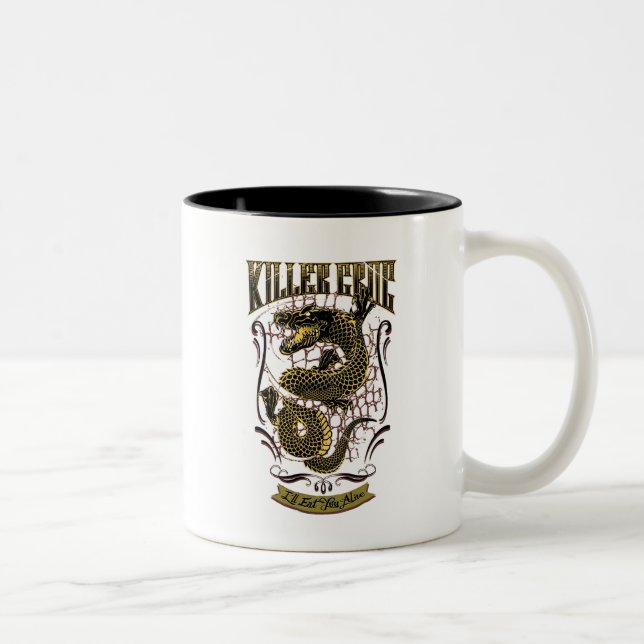Suicide Squad | Killer Croc Tattoo Två-Tonad Mugg (Höger)