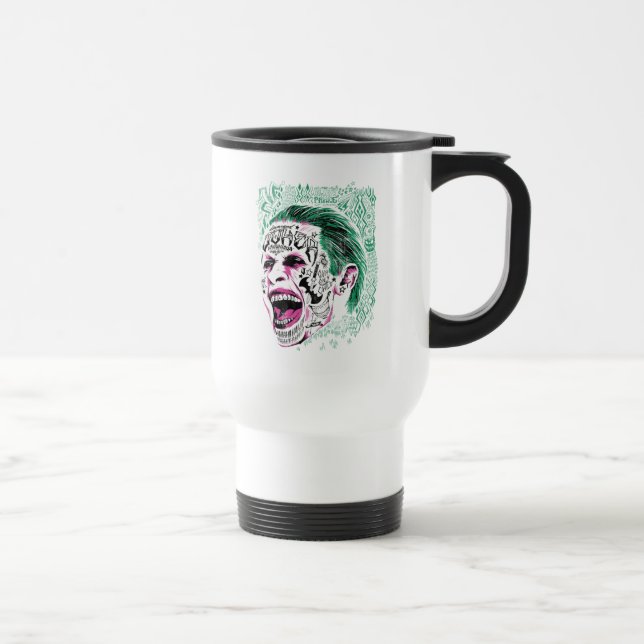 Suicide Squad | Laugher Joker Head Sketch Resemugg (Höger)