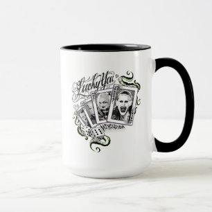 Suicide Squad "Lucky You"-kort Mugg