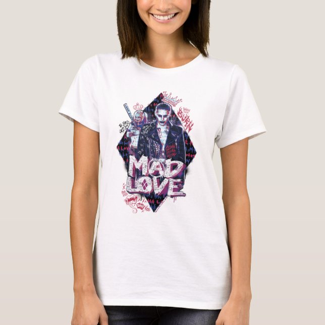 Suicide Squad | Mad Kärlek Tee Shirt (Framsida)