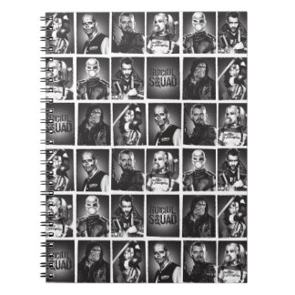 Suicide Squad | Mönster i årsboken Anteckningsbok Med Spiral