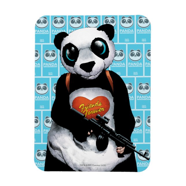 Suicide Squad | Panda Magnet (Vertikal)