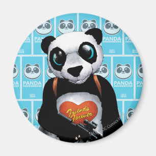 Suicide Squad Panda Magnet
