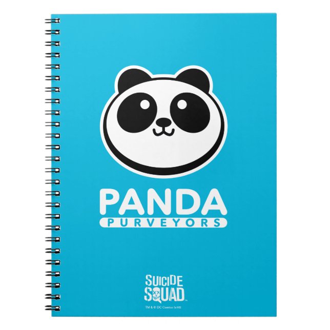 Suicide Squad | Panda Purveyers Logotyp Anteckningsbok (Framsidan)