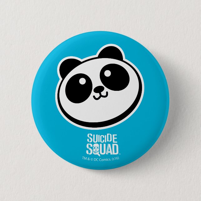 Suicide Squad | Panda Purveyers Logotyp Knapp (Framsida)