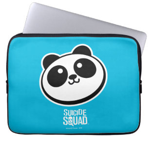 Suicide Squad   Panda Purveyers Logotyp Laptop Fodral