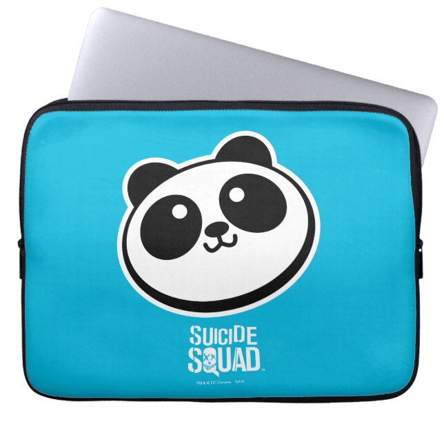 Suicide Squad | Panda Purveyers Logotyp Laptop Fodral (Framsidan)