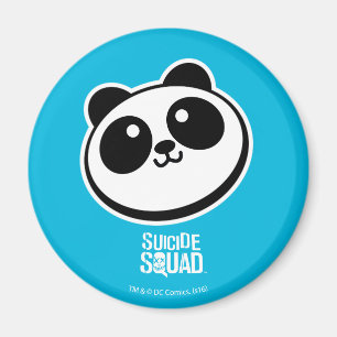 Suicide Squad   Panda Purveyers Logotyp Magnet