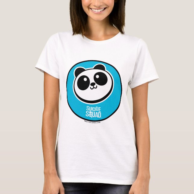 Suicide Squad | Panda Purveyers Logotyp Tee Shirt (Framsida)