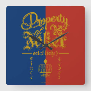 Suicide Squad   Puddin Freaky Fyrkantig Klocka