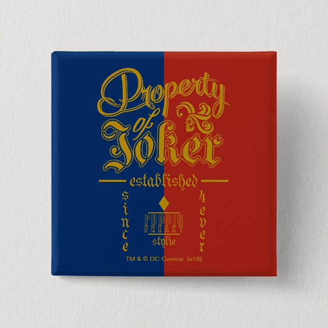 Suicide Squad | Puddin Freaky Knapp (Framsida)