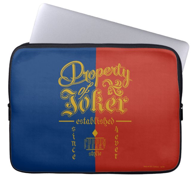 Suicide Squad | Puddin Freaky Laptop Sleeve (Framsidan)