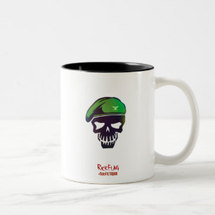 Suicide Squad   Rick Flagga Head Icon Två-Tonad Mugg