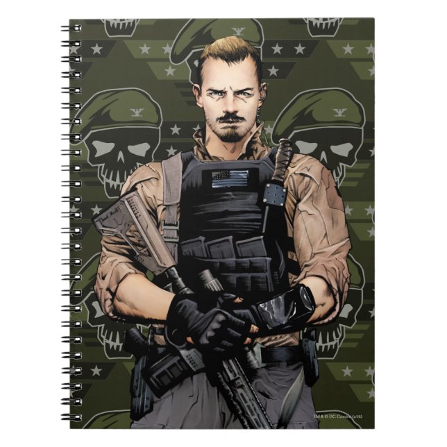 Suicide Squad | Rick Flagga Tecknad Bok Art Anteckningsbok (Framsidan)