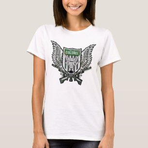 Suicide Squad   Rick Flagga Winged Vapensköld Tat T Shirt