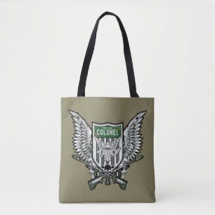 Suicide Squad   Rick Flagga Winged Vapensköld Tat Tygkasse