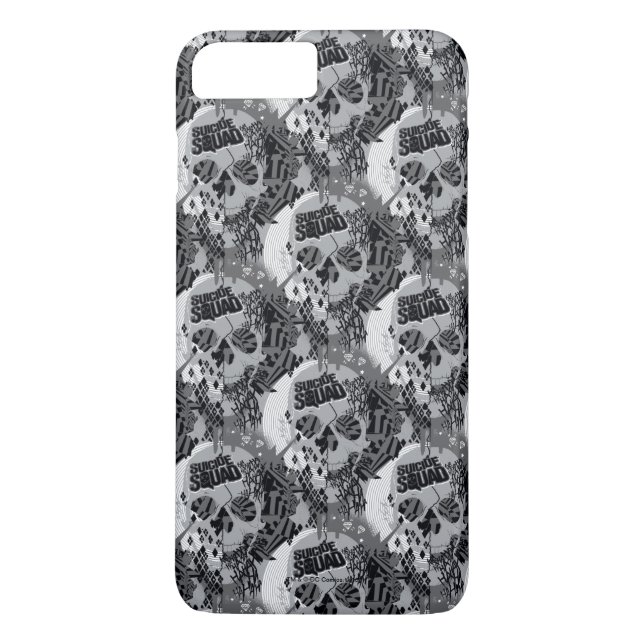 Suicide Squad | Skull Mönster Case-Mate iPhone Skal (Baksida)