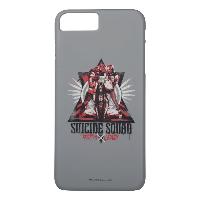 Suicide Squad | Söt Crazy Squad Girls Case-Mate iPhone Skal (Baksida)