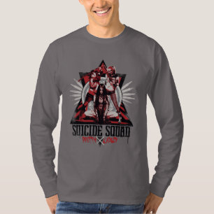 Suicide Squad Söt Crazy Squad Girls T-shirt