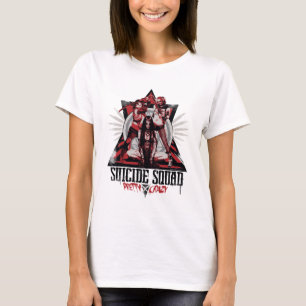 Suicide Squad Söt Crazy Squad Girls T-shirt
