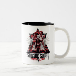 Suicide Squad Söt Crazy Squad Girls Två-Tonad Mugg
