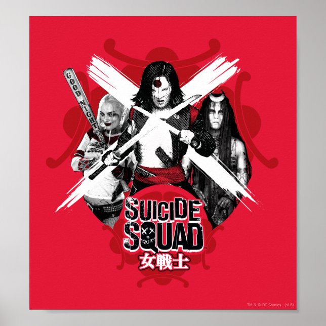 Suicide Squad | Squad Girls "Female Warrior" Poster (Framsidan)