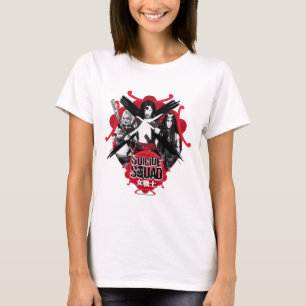 Suicide Squad Squad Girls "Female Warrior" T-shirt